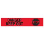 Danger Keep Out (Graphic) Barricade Tape